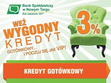 Wygodny Kredyt Gotówkowy 3%