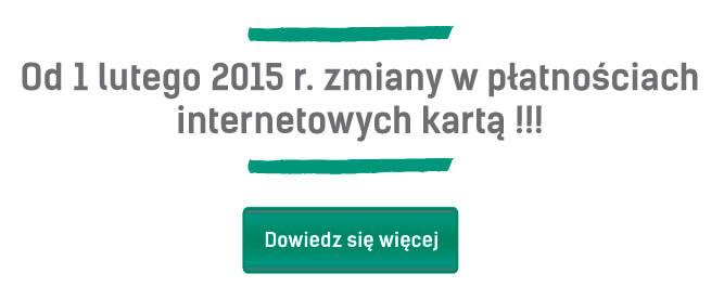 Zmiany w płatnościach